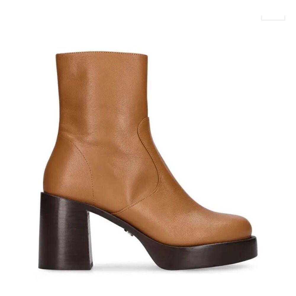 Simon Miller 90 mm Low Raid Ankle Boot in Tan NWOB Size 35/5